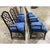 Offered is a rare set of 8 vintage chinoiserie style dining chairs by Century Furniture. This set features a faux bamboo...