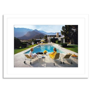 "Poolside Glamour" Photograph by Slim Aarons For Sale