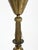 Glass Swedish Grace Three-Arm Chandelier in Brass by Harald Notini Böhlmarks, 1930 For Sale - Image 7 of 9