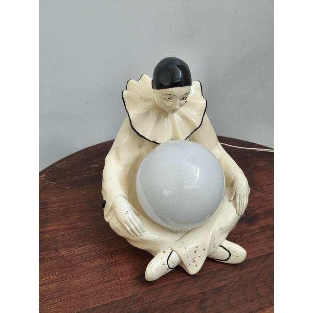 Vintage Pierrot Table Lamp, 1970s For Sale - Image 3 of 10