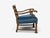 Danish Cabinetmaker, Armchair, Wool, Carved Oak, Denmark, 1920s For Sale - Image 11 of 14