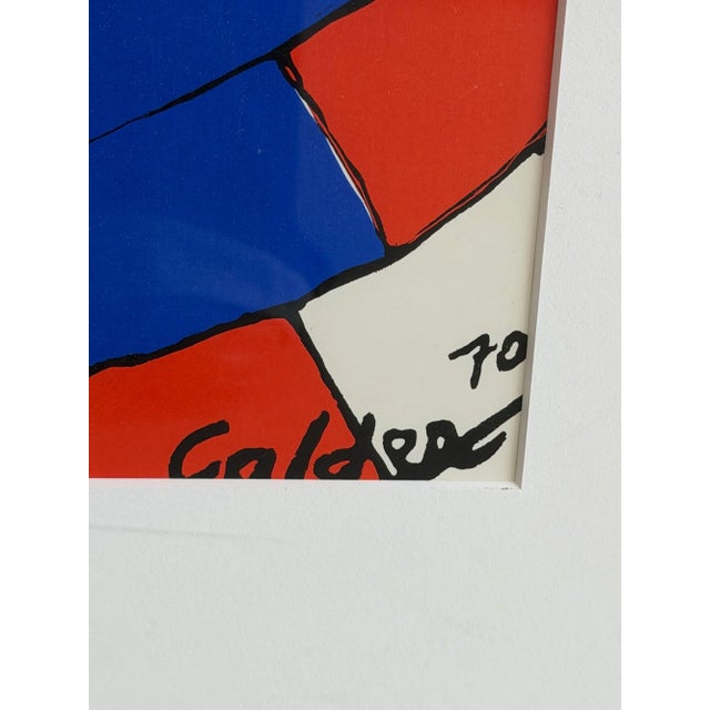 Alexander Calder Style Abstract Spiral Art Print – 1970s Primary Colors For Sale In Los Angeles - Image 6 of 8