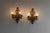 Vintage Wall Lights in Walnut, 1950s, Set of 2 For Sale - Image 4 of 8
