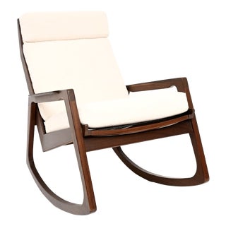 Vintage Danish Rocking Chair, 1960s For Sale