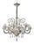Imperial Transparent Rigadin Murano Glass Chandelier by Simoeng for Simoeng For Sale