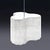 Stripes A8 Decorative Hanging Lamp in Afyon White Marble by Bufalini Marmi For Sale - Image 13 of 13