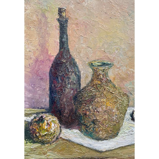1960s Robert Woodhouse, Still Life, 1964, Oil on Canvas, Framed For Sale - Image 5 of 8