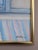 Blue Mid-Century Modern 'Open Doors to Summer' Vintage Swedish Interior Scene Oil Painting, Framed For Sale - Image 8 of 14