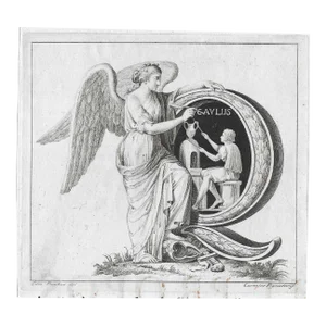 19th Century Antique Mythological Engraving