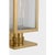 Modern Barbara Barry for Visual Comfort Signature York 16" Single Box Sconce in Soft Brass with Clear Ribbed Glass For Sale - Image 3 of 9