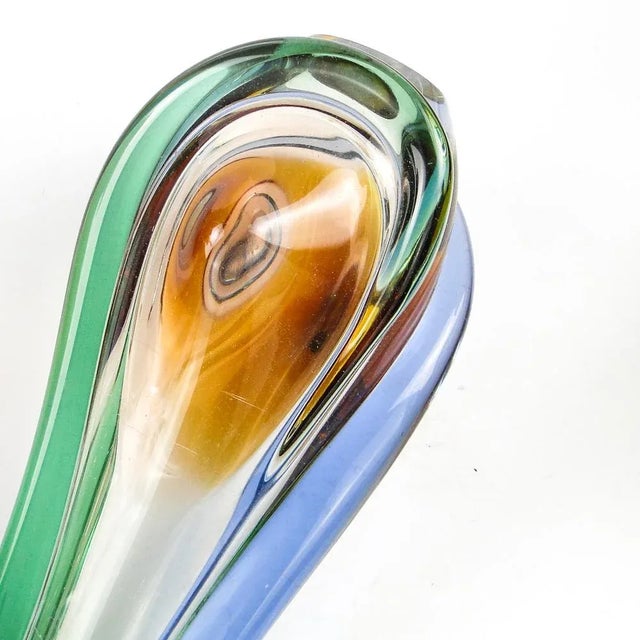 Vase by Hanna Machanovska for Mstisov Glassworks, Czechoslovakia, 1960s For Sale - Image 6 of 10