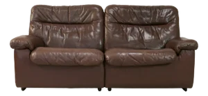 Chocolate Leather Sofa from De Sede, Switzerland, 1970s