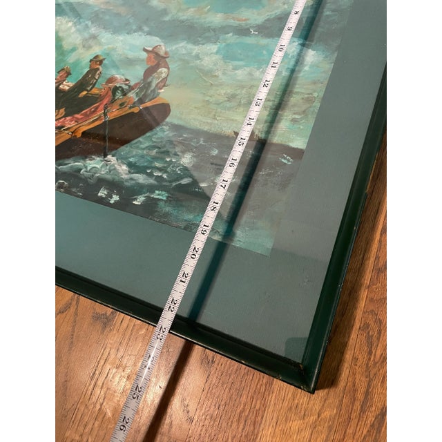 Paint Breezing Up a Fair Wind by Winslow Homer Framed Reproduction Painting For Sale - Image 7 of 9