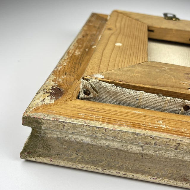 G. Schill, Portrait of Man in a Nightcap with a Pipe, 1930s, Oil on Canvas, Framed For Sale - Image 12 of 14