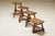 Antique English in Oak, 1800s, Set of 4 For Sale - Image 4 of 9