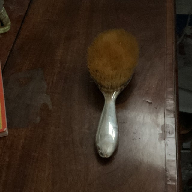 Antique Sterling Hair Brush For Sale In Denver - Image 6 of 6