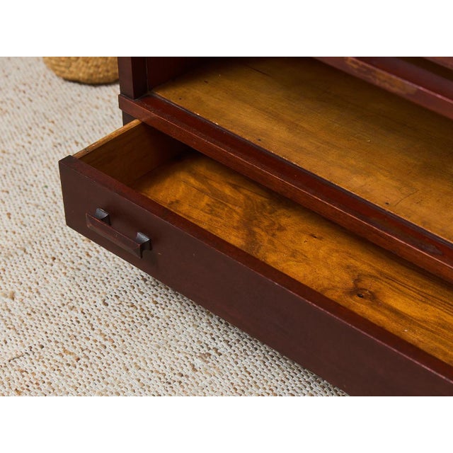 Mission Art Mission Vintage Barrister Bookshelf For Sale - Image 3 of 10