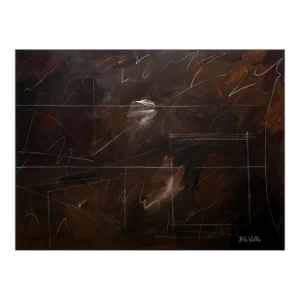 More Afterthoughts 14, Nick Wallis Acrylic on Canvas, Signed L.r.