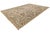 Modern Oushak Style Hand-Knotted Wool Rug in Neutral Beige, Grey and Terracotta For Sale - Image 12 of 12