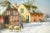 Traditional Vintage Winter Scene Painting by George Skodstrup For Sale - Image 3 of 5