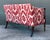Late 20th Century Vintage Ikat Print Georgian Loveseat For Sale - Image 5 of 12