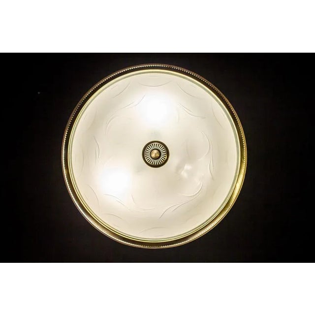 Mid-Century Ceiling Fixture or Pendant by Luigi Brusotti, Italy, 1940s For Sale - Image 16 of 18