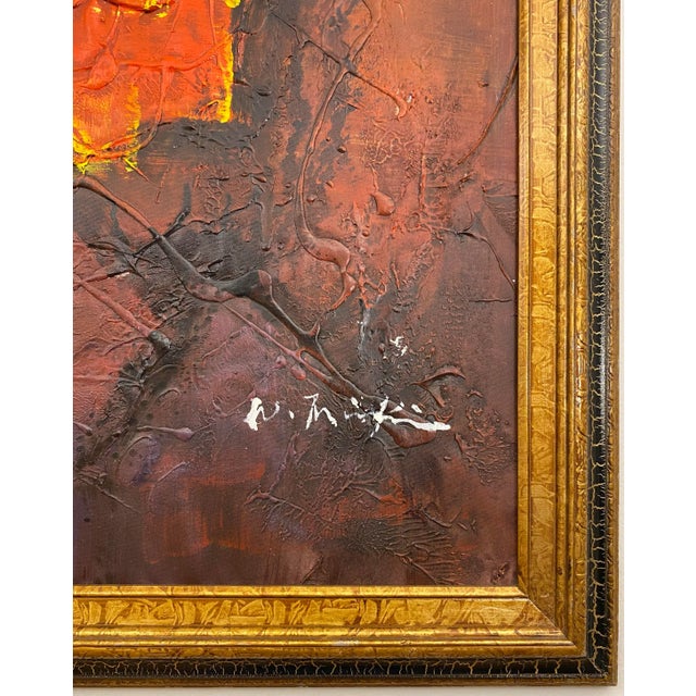 American Abstract Painting Hollywood Regency Style For Sale In Miami - Image 6 of 8