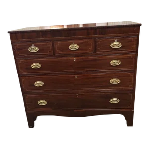 Early 19th Century Georgian Mahogany Caddy Top Chest
