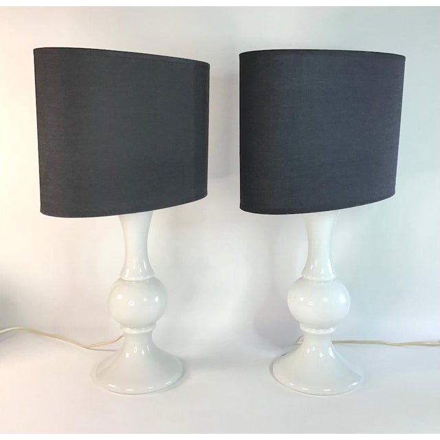 Glass Table Lamps from Luxus, 1960s, Set of 2 For Sale - Image 11 of 11
