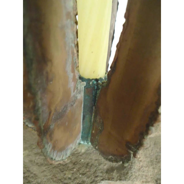 Brutalist Candle Holder For Sale - Image 4 of 6