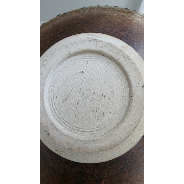 Mid Century Art Studio Drip Vase For Sale - Image 9 of 11