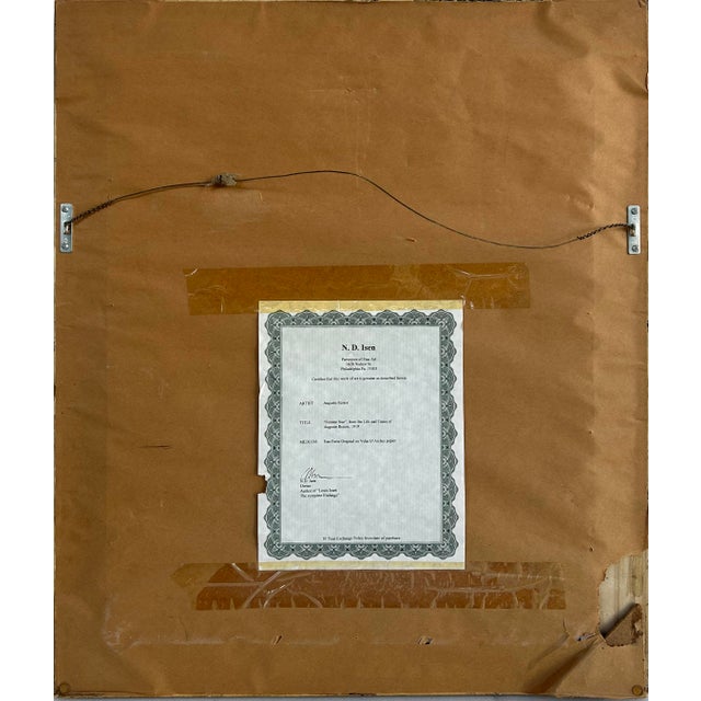 Early 20th Century Pierre-Auguste Renoir Aquatint on Arches Paper Titled "Femme Nue" With C.O.A For Sale - Image 9 of 9