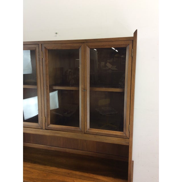 midcentury額 Mid Century Modern 2pc China Cabinet by Albert Parvin for