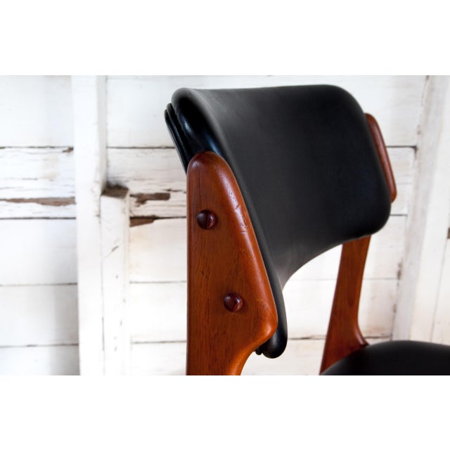 1960s 1960s Danish Moderne Model 49 Chair by Erik Buch for Od Møbler For Sale - Image 5 of 10