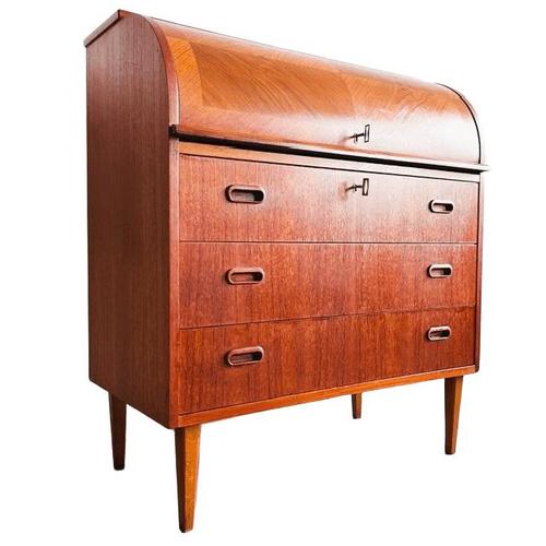 1960s Vintage Danish Desk by Egon Ostergaard, 1960s For Sale - Image 5 of 17