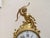 Brown Gilt Bronze Desk Clock with Elephant Angel Decor For Sale - Image 8 of 18