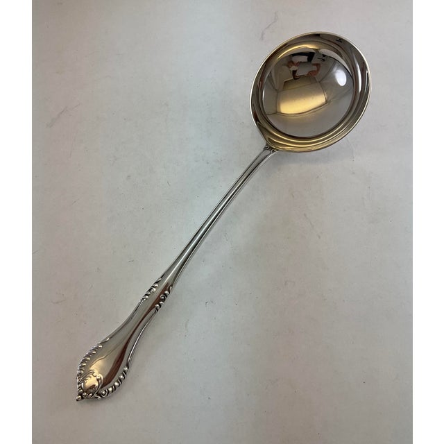1980s Silver Soup Ladle, Chesterfield. For Sale In New York - Image 6 of 13