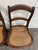 Vintage Victorian Eastlake Style Ladder Back Cane Seat Dining Chairs - Set of 3 For Sale - Image 4 of 9