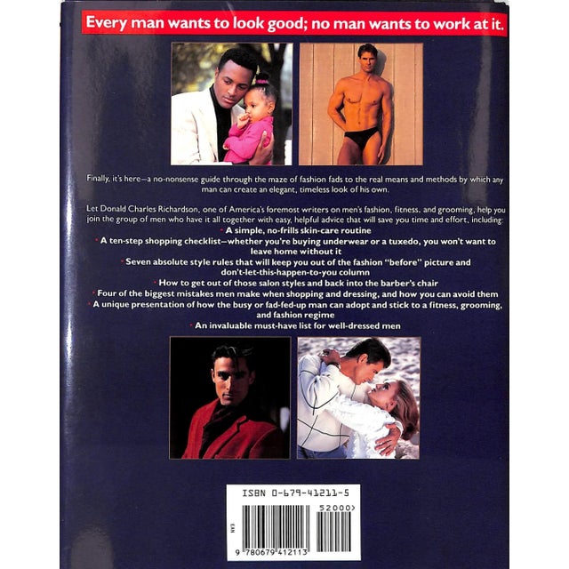 "Men of Style; The Zoli Guide for the Total Man" 1992 Richardson, Donald Charles For Sale - Image 4 of 9