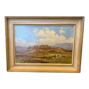 William D. Dickins Impressionist Oil Painting