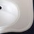 Ceramic Large 36" Wide White Porcelain Console Sink With Porcelain Legs For Sale - Image 7 of 18