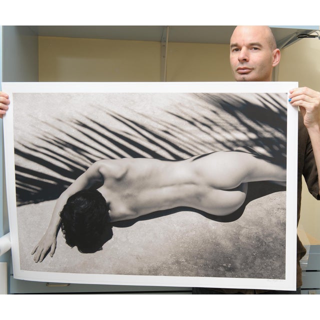 Not Yet Made - Made To Order Fine Art Photograph | Signed Original Limited Edition of 5 | "Fille Dans Une Ombre Feuillue" Contemporary Figurative Nude Woman by Aaron Knight For Sale - Image 5 of 8