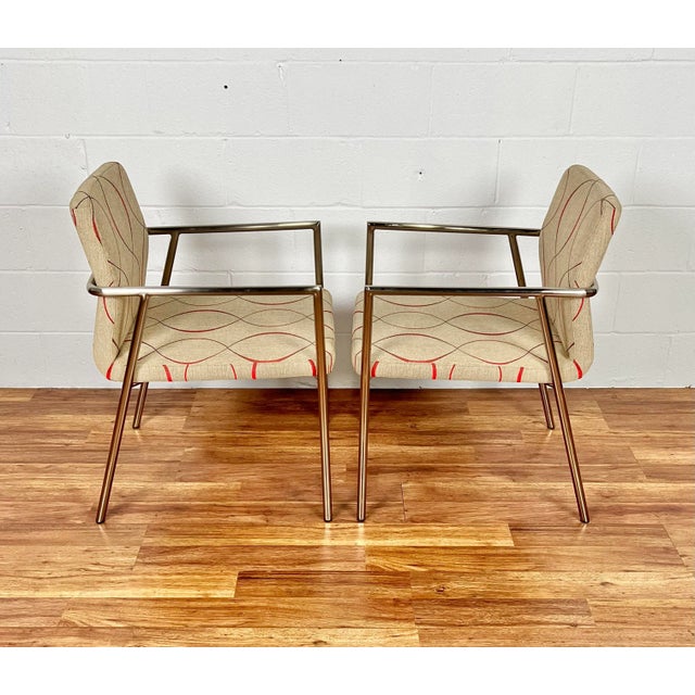 2010s Bernhardt Design Modern Avant Chairs - a Pair For Sale - Image 5 of 8