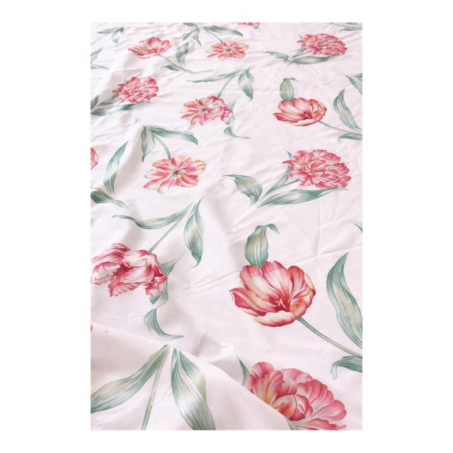 Vintage Cohama “Riverdale” Floral Chintz Fabric | 9 Yards For Sale