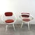 1960s Set of Swedish Circle Armchairs attributed Yngve Ekstrom, 1960s For Sale - Image 5 of 15