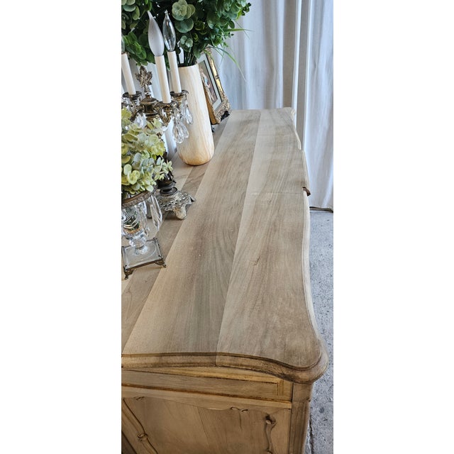 Vintage, French Provincial Sideboard/ Credenza, Triple Dresser For Sale - Image 16 of 18