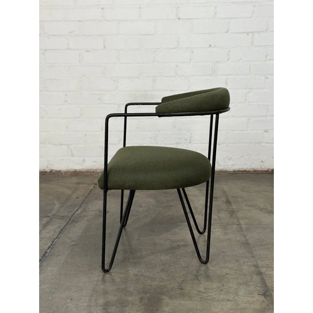 Green Martel Chair by Kelly Wearslter For Sale - Image 8 of 12