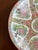 Chinoiserie Chinese Export Hand Painted Rose Medallion Shallow Bowl For Sale - Image 3 of 15