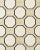 Schumacher Octavia Sisal Wallpaper in Gold & Jet For Sale