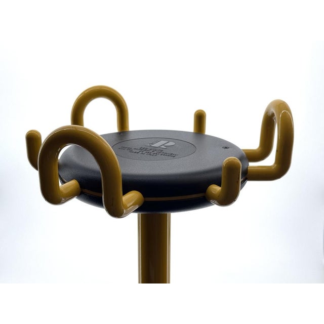 Black Italian Aiuto Clothes Rack by Raul Barbieri and Giorgio Marianelli for Rexite, 1980s For Sale - Image 8 of 13